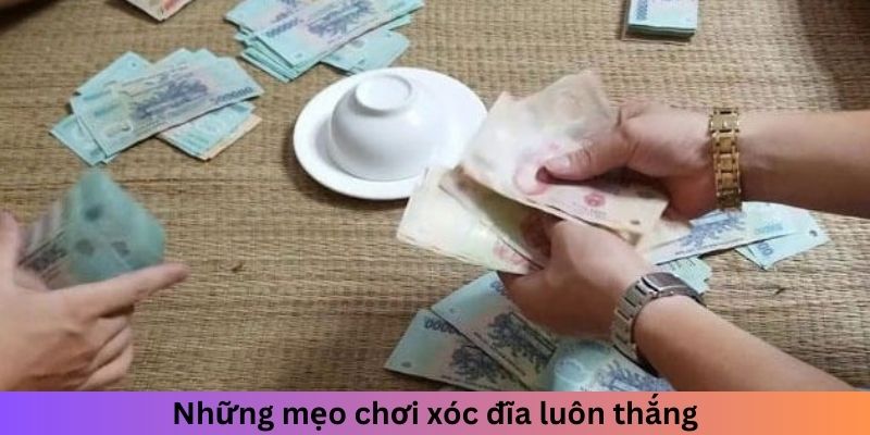 Những mẹo hay nhất để chơi xóc đĩa luôn thắng