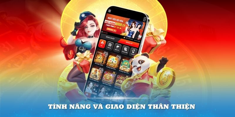 Các tính năng và giao diện thân thiện giúp bạn dễ dàng thao tác khi đăng ký